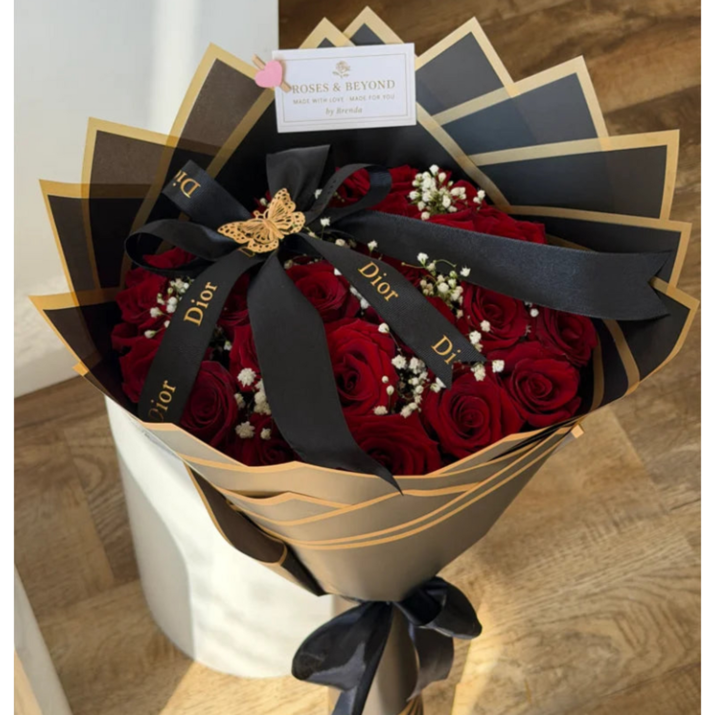 Classis 2 dozen rose bouquet