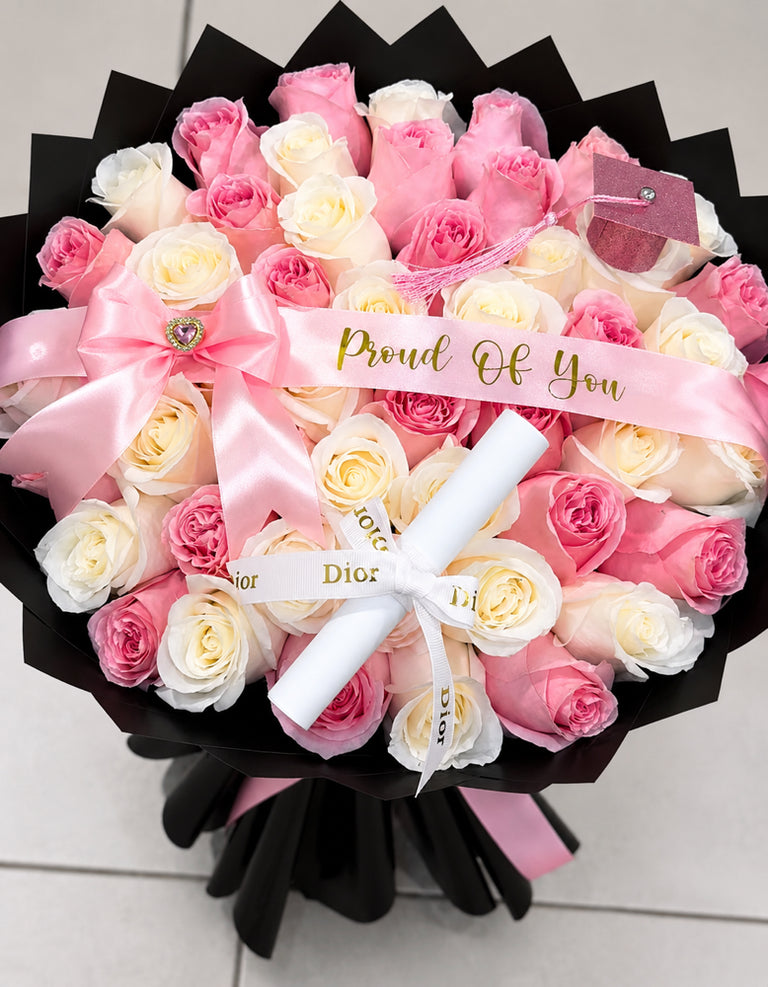 Proud of You Bouquet 50 Roses