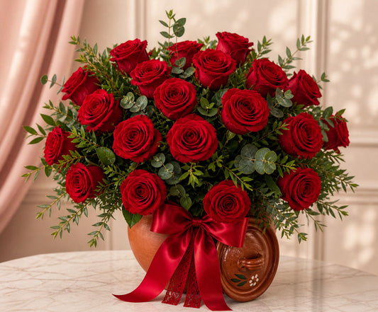 Rosa Ollita — Classic Rose Arrangement