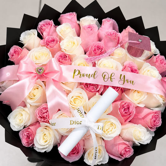 Proud of You Bouquet 50 Roses
