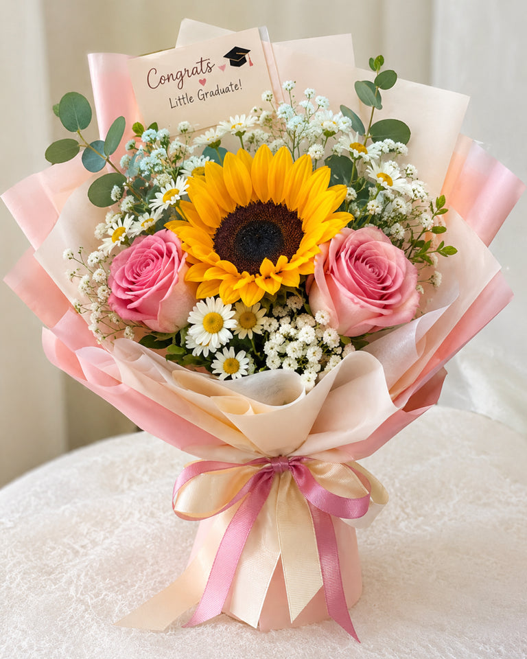 TK & Kinder Mini Grad Bouquet — Congrats Little Graduate!